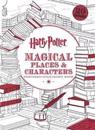 Harry Potter Magical Places & Characters Postcard Colouring Book