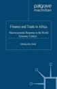 Finance and Trade in Africa