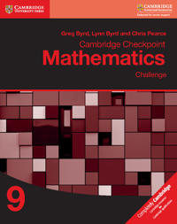 Cambridge Checkpoint Mathematics Challenge, Level 9