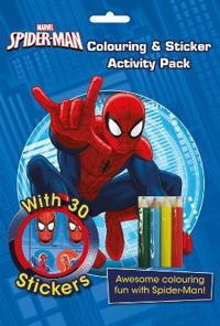 Marvel spider-man colouring & sticker activity pack - awesome colouring fun