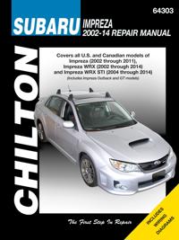Subaru Impreza & Wrx Automotive Repair Manual