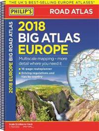 Philip's Big Road Atlas Europe