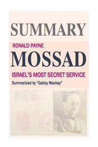 Summary: Mossad - Israeli's Most Secret Service by Ronald Payne