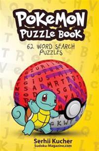 Pokemon Puzzle Book - 62 Word Search Puzzles