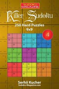 Killer Sudoku - 250 Hard Puzzles 9x9