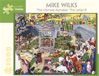 Mike Wilks the Ultimate Alphabet the Letter B 1000-Piece Jigsaw Puzzle Aa963