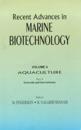 Recent Advances in Marine Biotechnology, Vol. 4: Aquaculture: Part A: