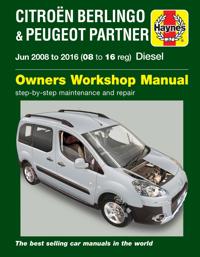 Citroen BerlingoPeugeot Partner Diesel Owners Workshop Manual 2008-2016