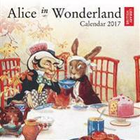 British Library - Alice in Wonderland Mini Wall Calendar 2017