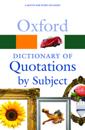 Oxford Dictionary of Quotations by Subject