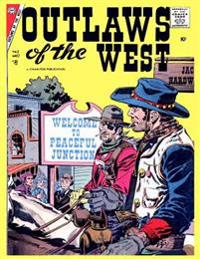 Outlaws of the West # 12: Golden Age Comics Wild West Western