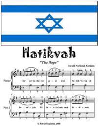 Hatikvah the Hope - Easy Piano Sheet Music Junior Edition
