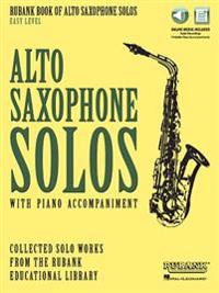 Rubank Book of Alto Saxophone Solos - Easy Level: Book with Online Audio (Stream or Download)