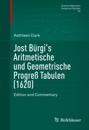 Jost Burgi's Aritmetische und Geometrische Progre Tabulen (1620)