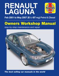 Renault Laguna Petrol and Diesel Owners Workshop Manual 2001-2005