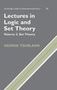 Lectures in Logic and Set Theory: Volume 2, Set Theory
