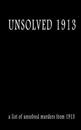 Unsolved 1913