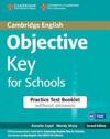 Objective Key for Schools Practice Test Booklet without Answers