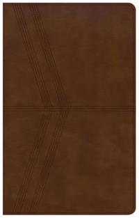 NKJV Ultrathin Reference Bible, Brown Deluxe Leathertouch, Indexed