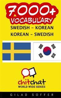 7000+ Swedish - Korean Korean - Swedish Vocabulary