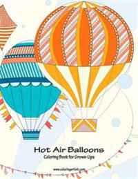 Hot Air Balloons Coloring Book for Grown-Ups 1
