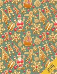 Christmas Notebook Collection: Gingerbread Pattern (Holiday Notebook, Journal, Diary) (Christmas Gifts)