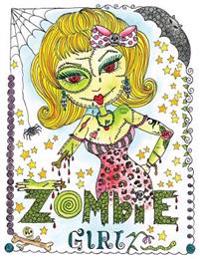 Zombie Girl Coloring Book: Zombie Girl Coloring Book