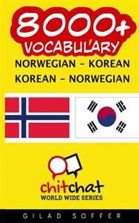 8000+ Norwegian Korean Korean-norwegian Vocabulary