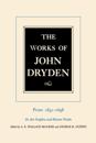 Works of John Dryden, Volume XX
