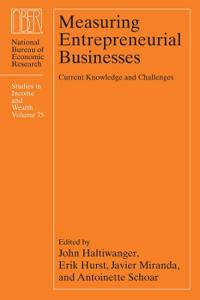 Measuring Entrepreneurial Businesses: Current Knowledge and Challenges