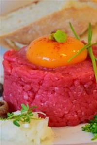 Delicious Steak Tartare, for the Love of Food: Blank 150 Page Lined Journal for Your Thoughts, Ideas, and Inspiration