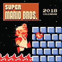 Super Mario Bros. (TM) 2018 Wall Calendar (retro art)
