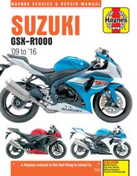 Suzuki GSX-R1000 '09 to '16