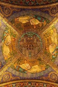 Neo Byzantine Mosaic Ceiling Journal: 150 Page Lined Notebook/Diary