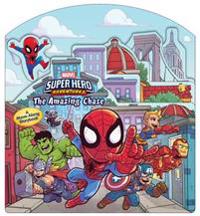 Super Hero Adventures: The Amazing Chase: A Move-Along Storybook