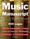 Music Manuscript with Musical Terms
