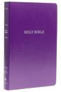 KJV Holy Bible: Gift and Award, Purple Leather-Look, Red Letter, Comfort Print: King James Version