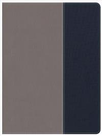 CSB Apologetics Study Bible for Students, Gray/Navy Leathertouch, Indexed