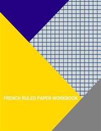 French Ruled Paper Workbook: Landscape