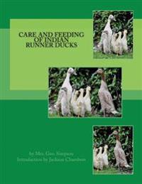 Care and Feeding of Indian Runner Ducks