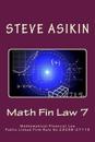 Math Fin Law 7: Mathematical Financial Law Public Listed Firm Rule No.23238-27115