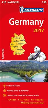 Germany 2017 National Map 718