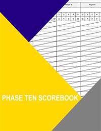 Phase Ten Scorebook