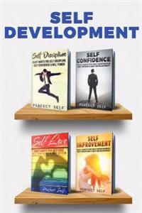 Self Development: 4 Books - Daily Habits for Self Discipline, Self Confidence, Self Love & Self Improvement