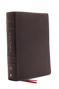 The King James Study Bible, Genuine Leather, Black, Full-Color Edition
