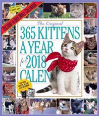 The Original 365 Kittens a Year Picture-a-Day 2018 Calendar