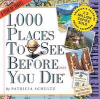 1,000 Places to See Before You Die 2018 Calendar