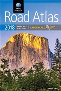 2018 Rand McNally Large Scale Road Atlas: Lsra