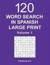 Word Search in Spanish Large Print - Volume 1
