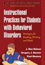 Instructional Practices for Students with Behavioral Disorders